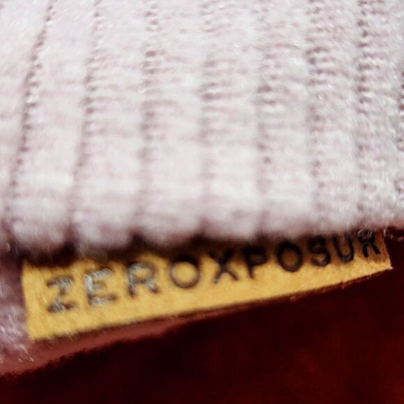 Zeroxposur Sweater Size Medium Cozy Warm Extra Soft Brushed Ottoman Fleece - Picture 13 of 13